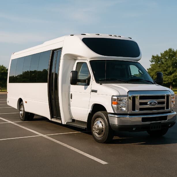 Charter Bus Rental Ypsilanti 20 Passenger Minibus