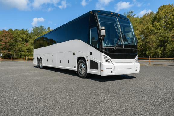 Charter Bus Rental Ypsilanti 56 Passenger Charter Bus