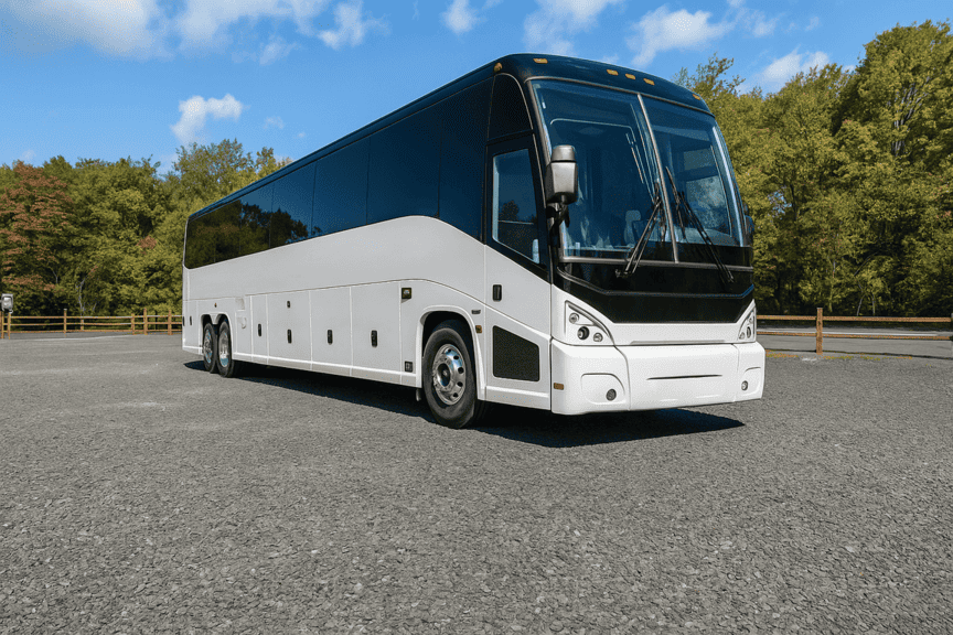 picture of Charter Bus Rental Ypsilanti coach bus